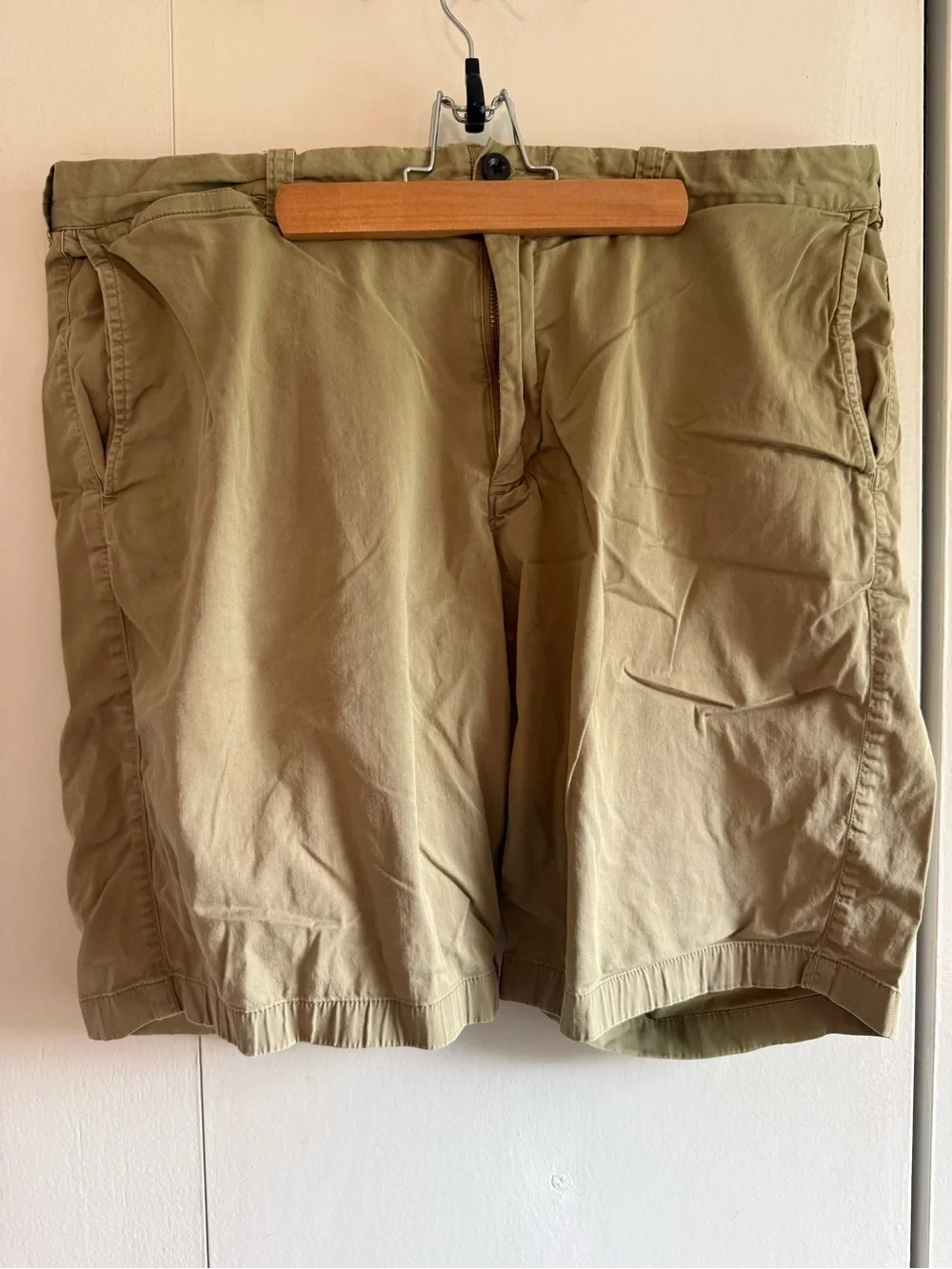 J. Crew Olive Green Flat-Front Men’s Shorts